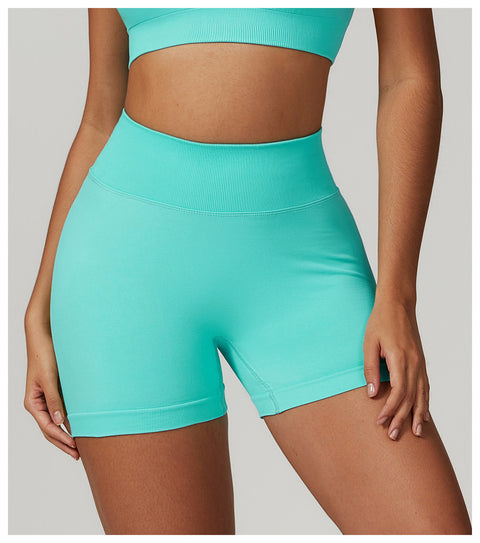 Peach Scrunch Seamless Shorts