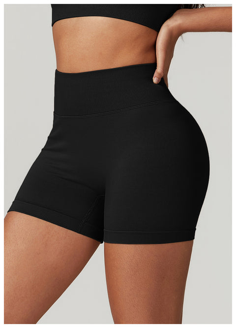 Peach Scrunch Seamless Shorts