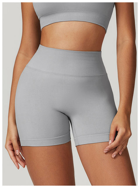 Peach Scrunch Seamless Shorts