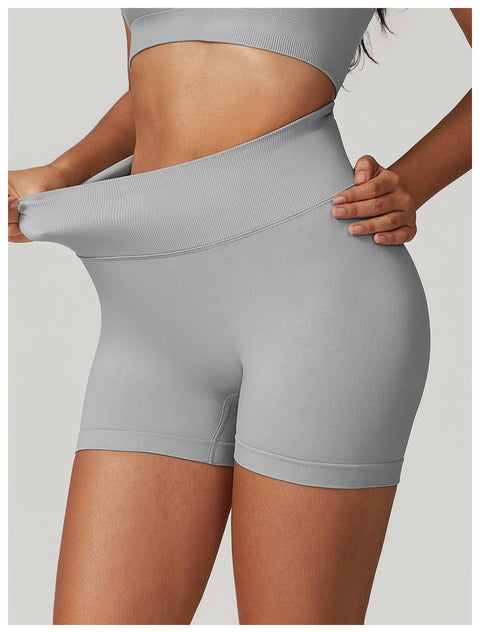 Peach Scrunch Seamless Shorts