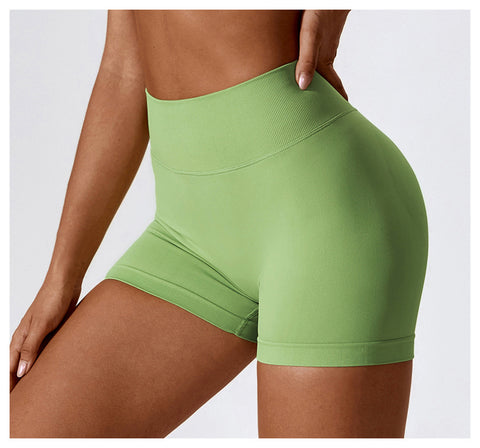 V Back Scrunch Seamless Shorts