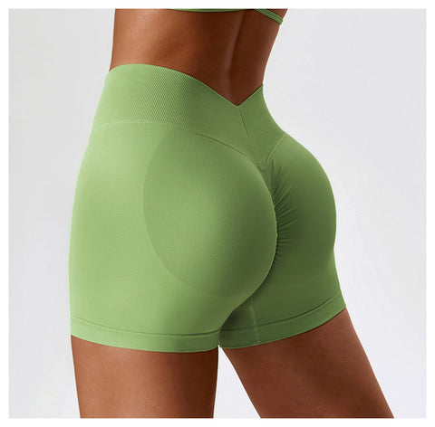 V Back Scrunch Seamless Shorts