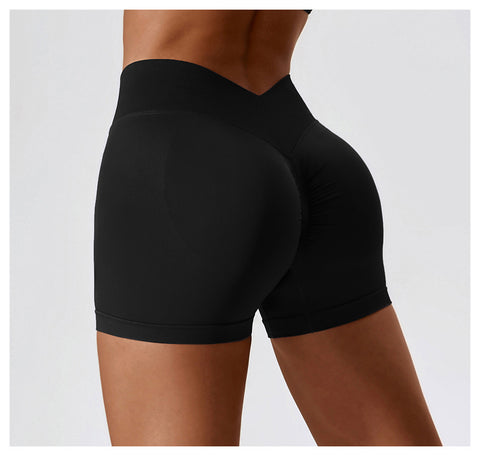 V Back Scrunch Seamless Shorts