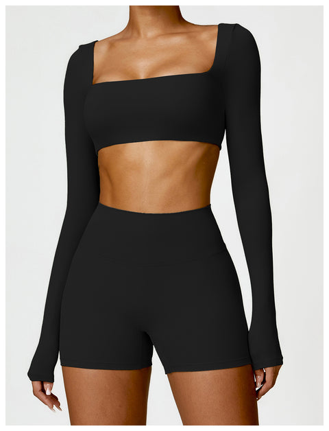 SC Baby Square Neck Crop Top