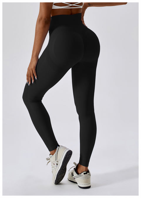 Peach Scrunch Seamless Leggings